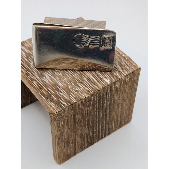 Masonic Sterling Silver Money Clip - Picture 2 of 4